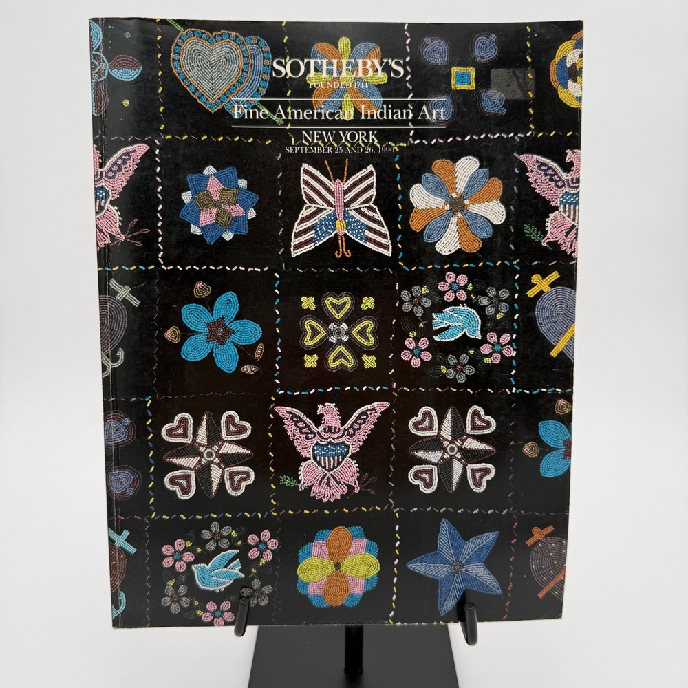 Sotheby's‎ Fine American Indian Art New York Auction Catalogue September 1990